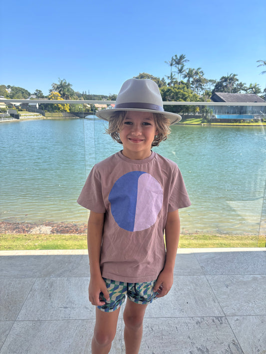 Kids Iconic Banjo Fedora Xsmall 53-54cms with velcro adjuster.