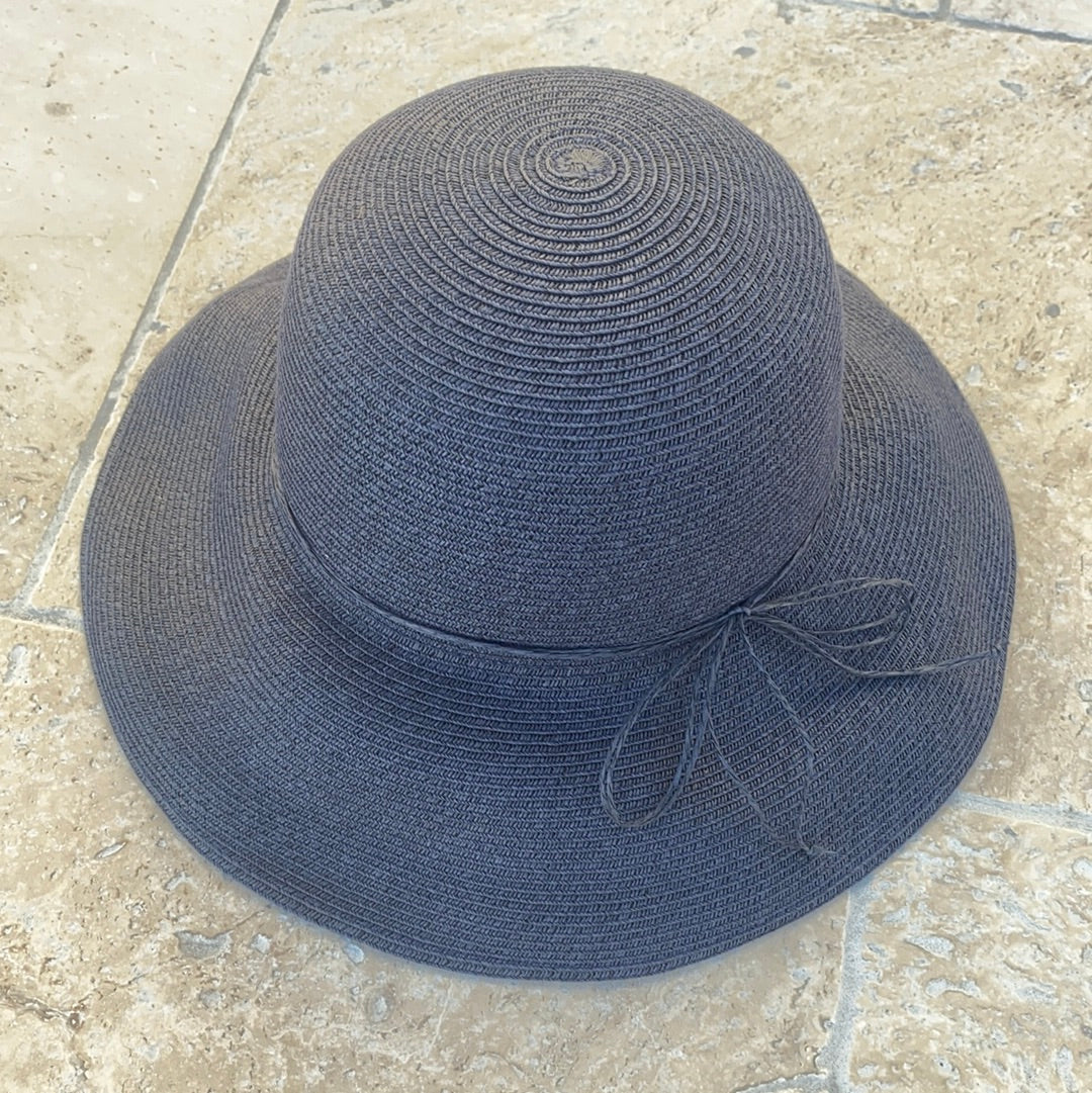 Byron - Navy Straw Hat High UPF Rating